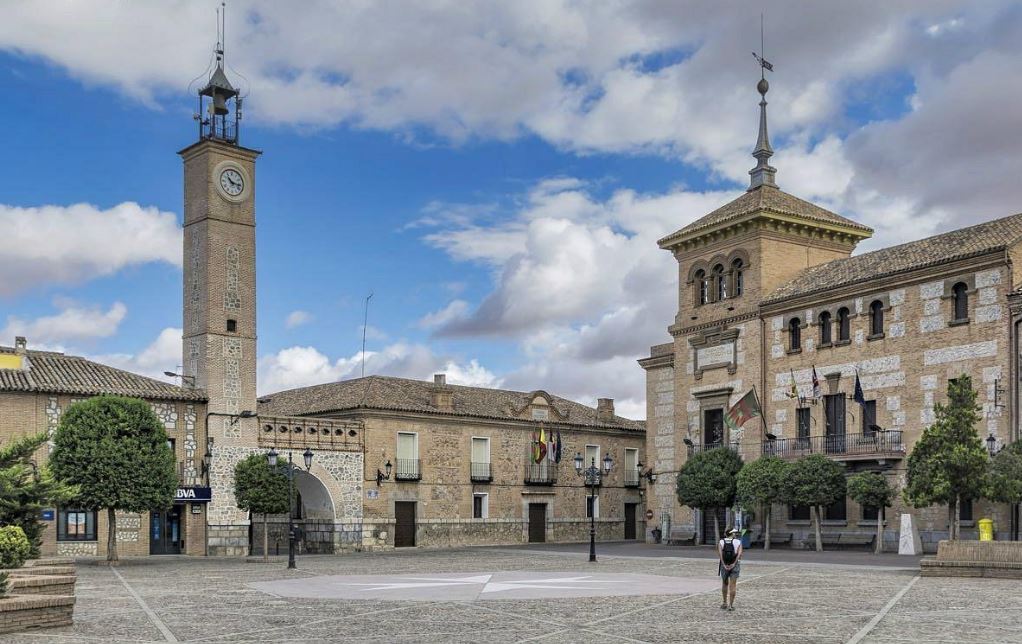 Plaza de España de Consuegra