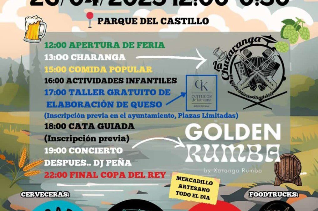 Feria de la Cerveza Artesana en Malpica de Tajo