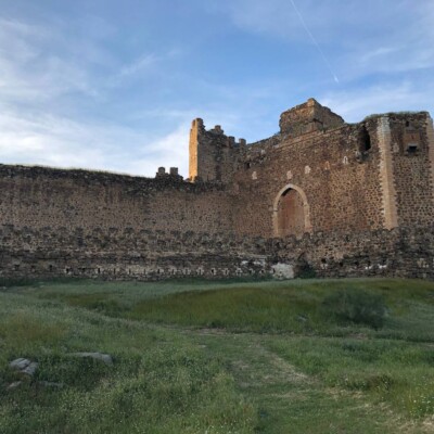 Castillo de Montalbán-Geatrips Vista del Torreón del Castillo de Montalbán